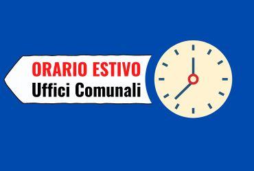 Orario estivo uffici comunali