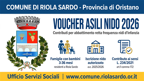 Voucher Asili Nido annualità 2026